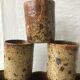 10 cups vintage sandstone