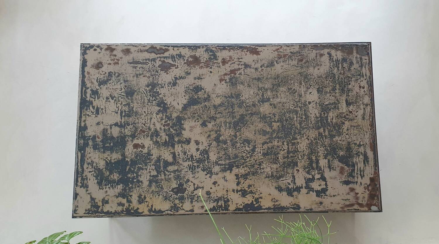 Industrial coffee table