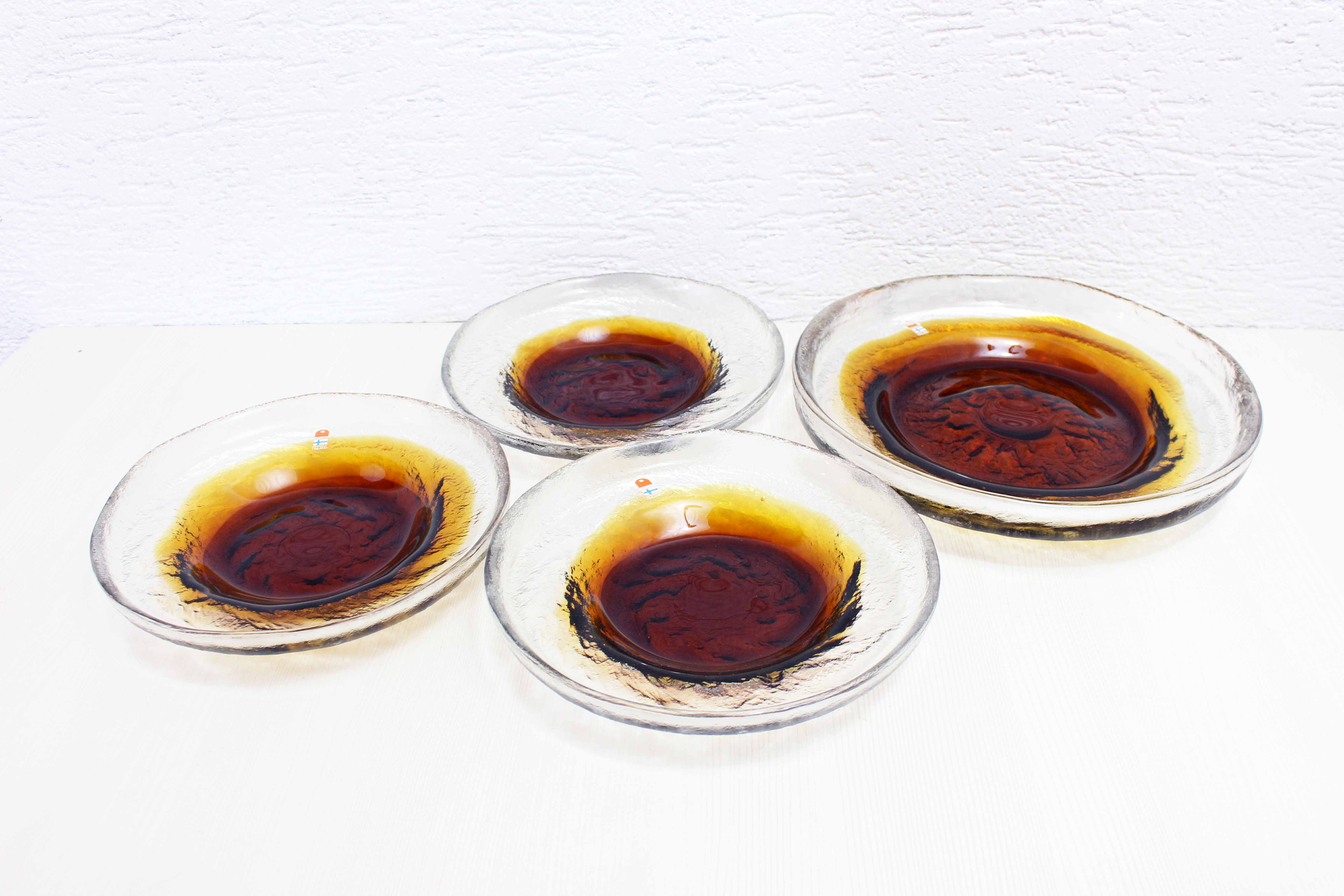 Set of 3 plates and a dish Humppila Finland