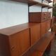 Vintage Kai Kristiansen XL teak shelving, wall unit