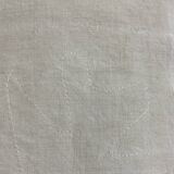 Old linen lampshade with monogram and fern by Henri Matisse