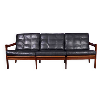 3 seater sofa by Niels Eilersen Skodburg for Illum Wikkelso Denmark 1960's.