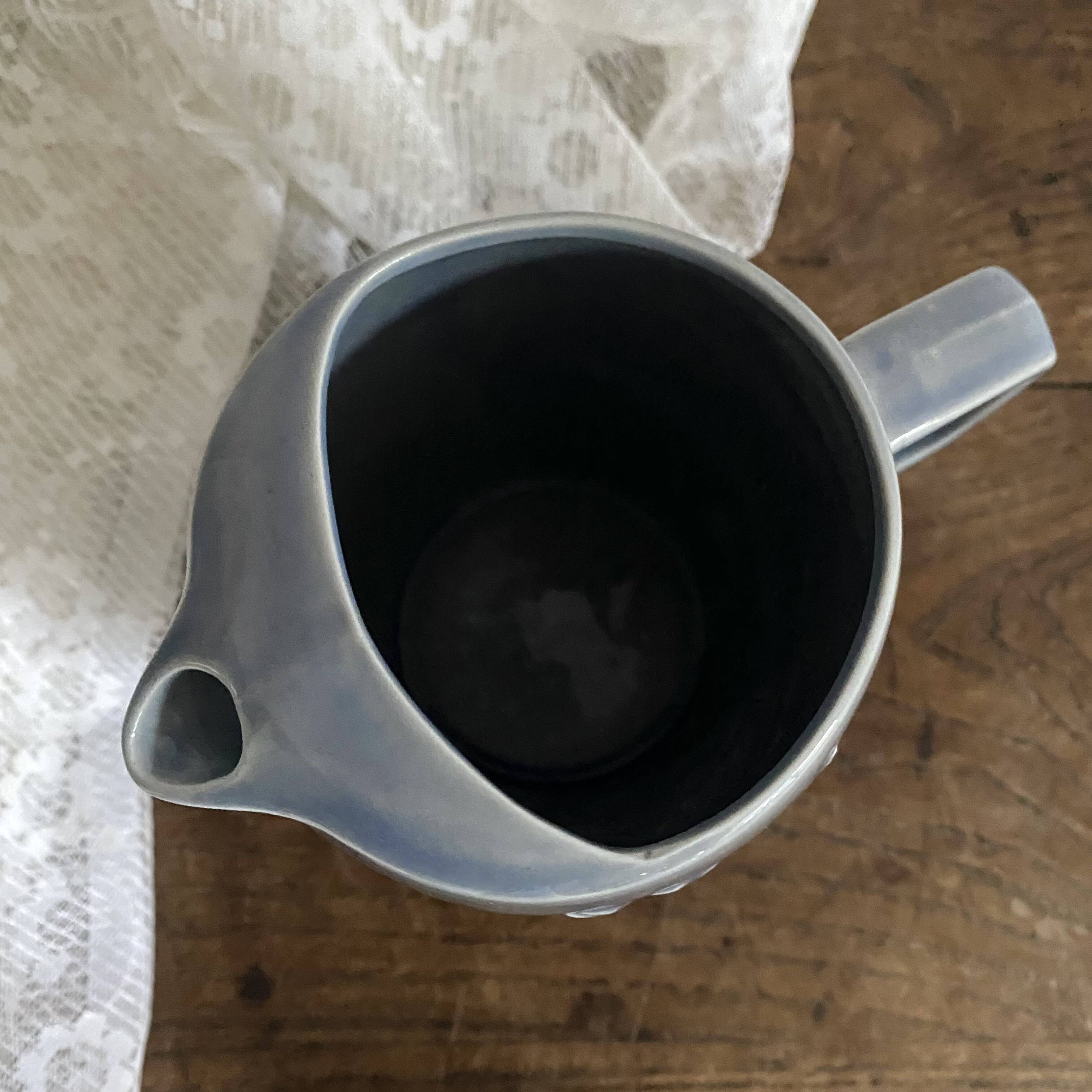 Rhodea Blue Thistle Slip Pitcher