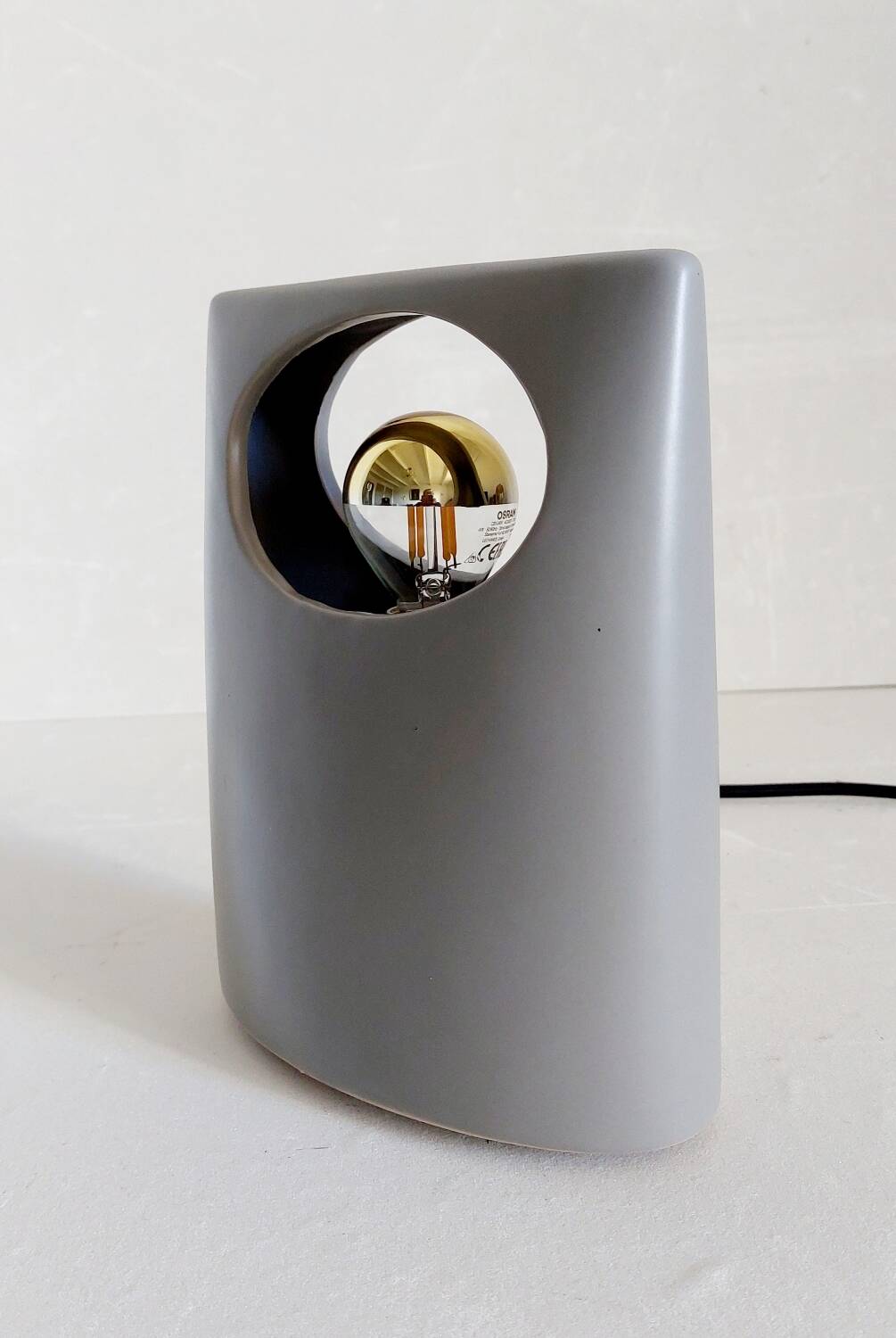 Small ceramic designer lamp