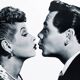 Apple think different :  lucille ball, desi arnaz, affiche originale