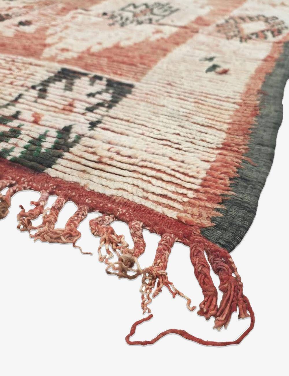 Vintage Moroccan Rug - 340 x 161 cm