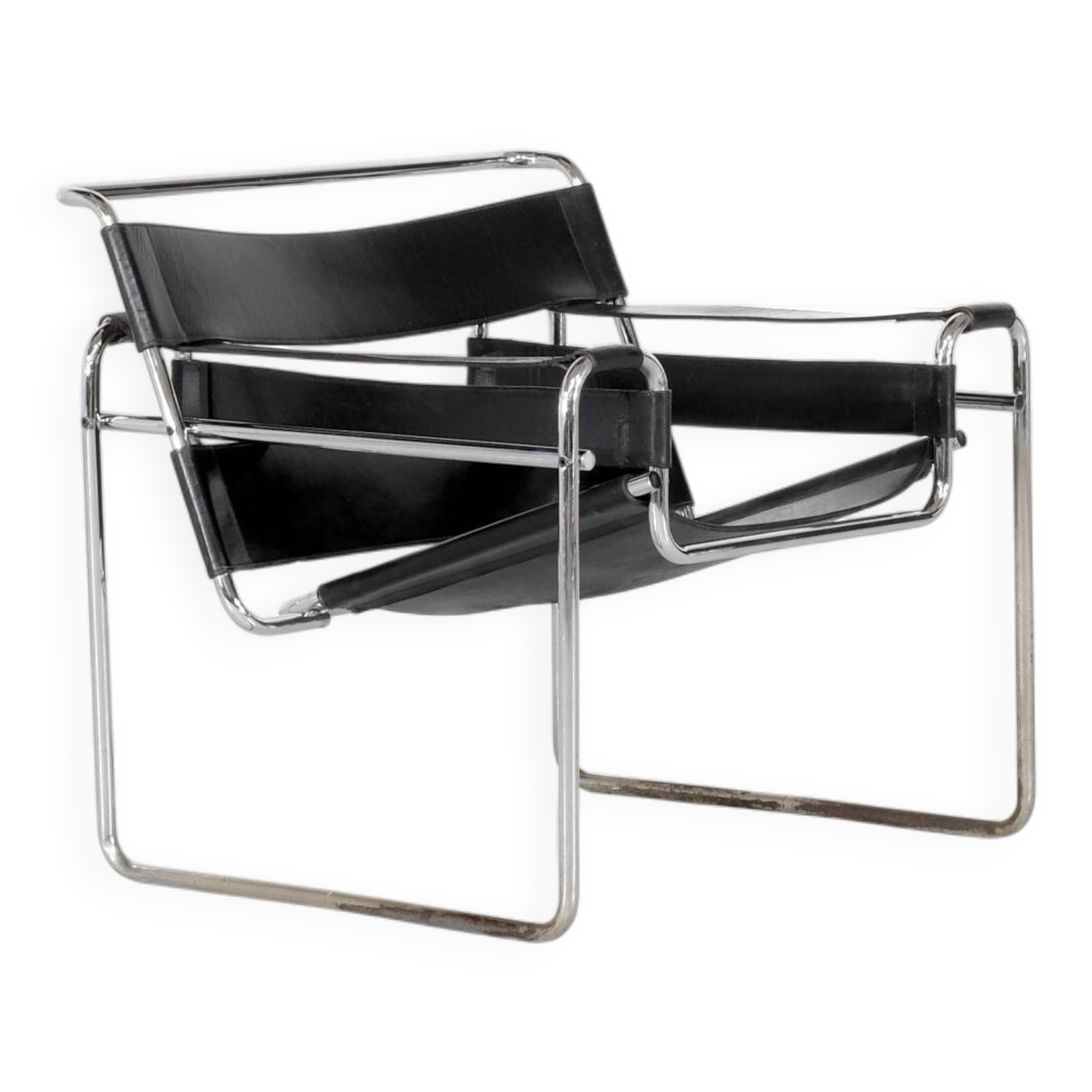 “B3 Wassily” armchair by Marcel Breuer for Gavina, Italy, 1925.