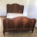 Walnut bed
