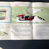 Machine à écrire vintage et design Lettra 22 Olivetti