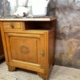 Pair of art deco bedside tables