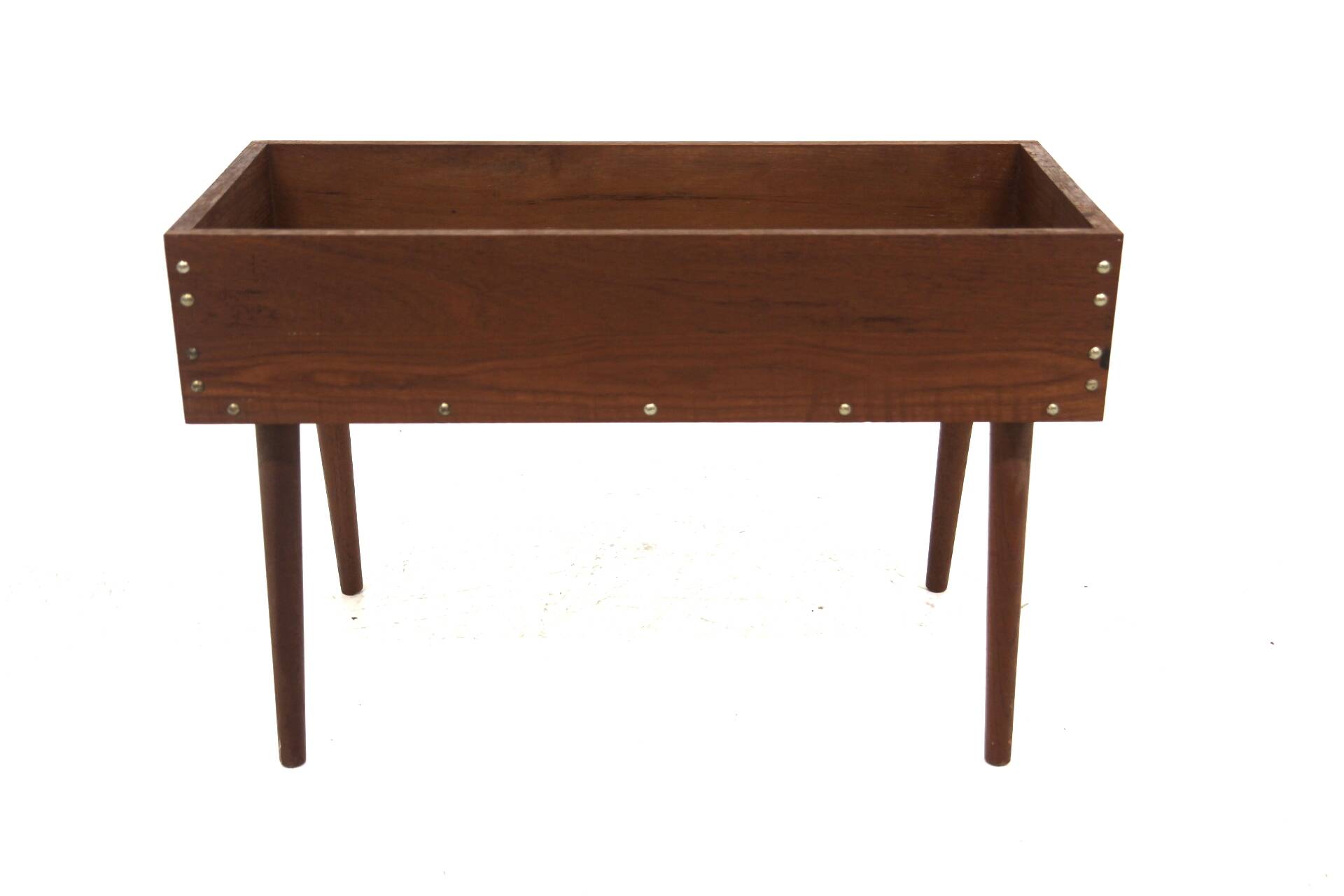 Scandinavian indoor teak planter, Sweden, 1950s