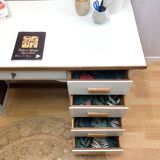 Vintage accounting desk