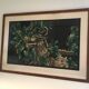 Print depicting a ram. French work signed by Jean Lurçat. Around 1970.
