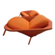 Pair of Offecct Netframe armchairs - Scandinavian Design