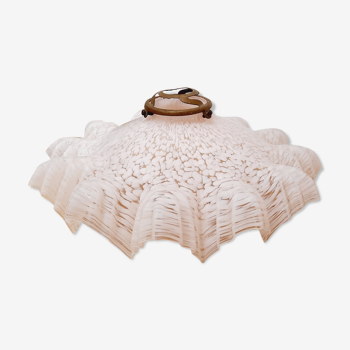Lampshade Opaline Clichy Rose