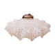 Lampshade Opaline Clichy Rose