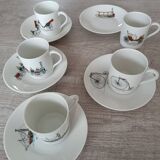 Cups and saucers