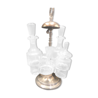 Old oilworker, complete crystal