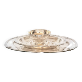 Three dishes Signed Christofle Gallia collection