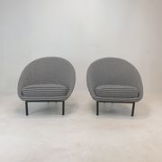 Set 2 F115 Lounge Chairs by Theo Ruth for Artifort, 1970s