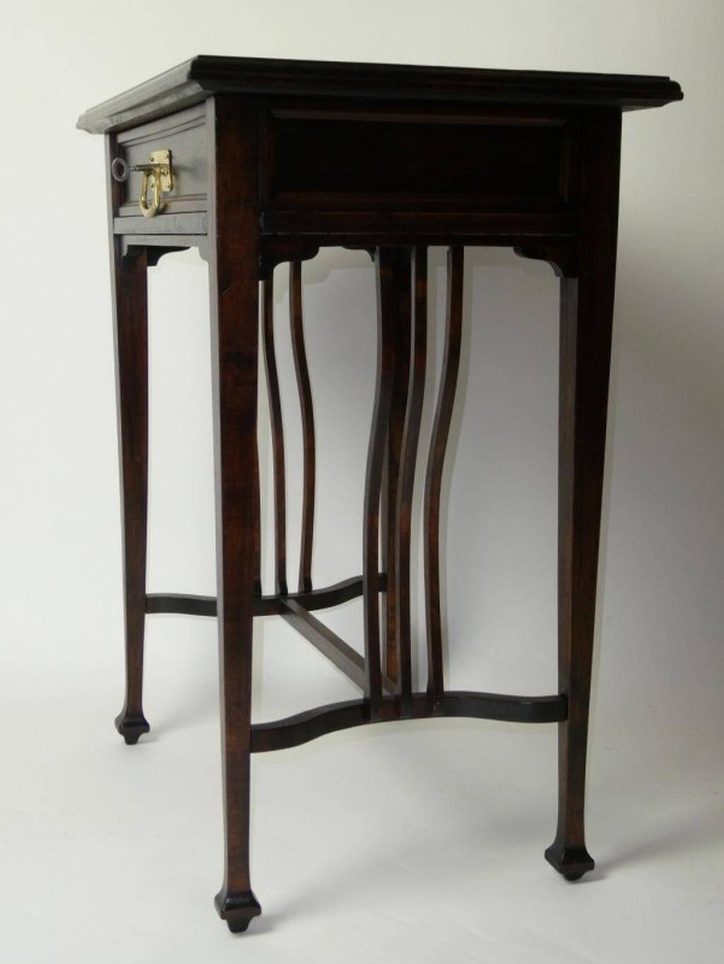 Side table Secession with attributes of Joseph Maria Olbrich
