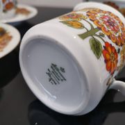 Porcelain coffee service Model Regina Bavaria Germany Vintage70'S