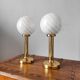 Paire de lampes boules, 1970