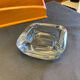 Vintage crystal ashtray from Vannes, France, 1960s.