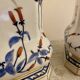 Pair of Kutani Eisen Vases - Porcelain - Showa Period (1926-1989)