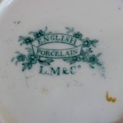 Old English porcelain coffee cup Minton 19th century