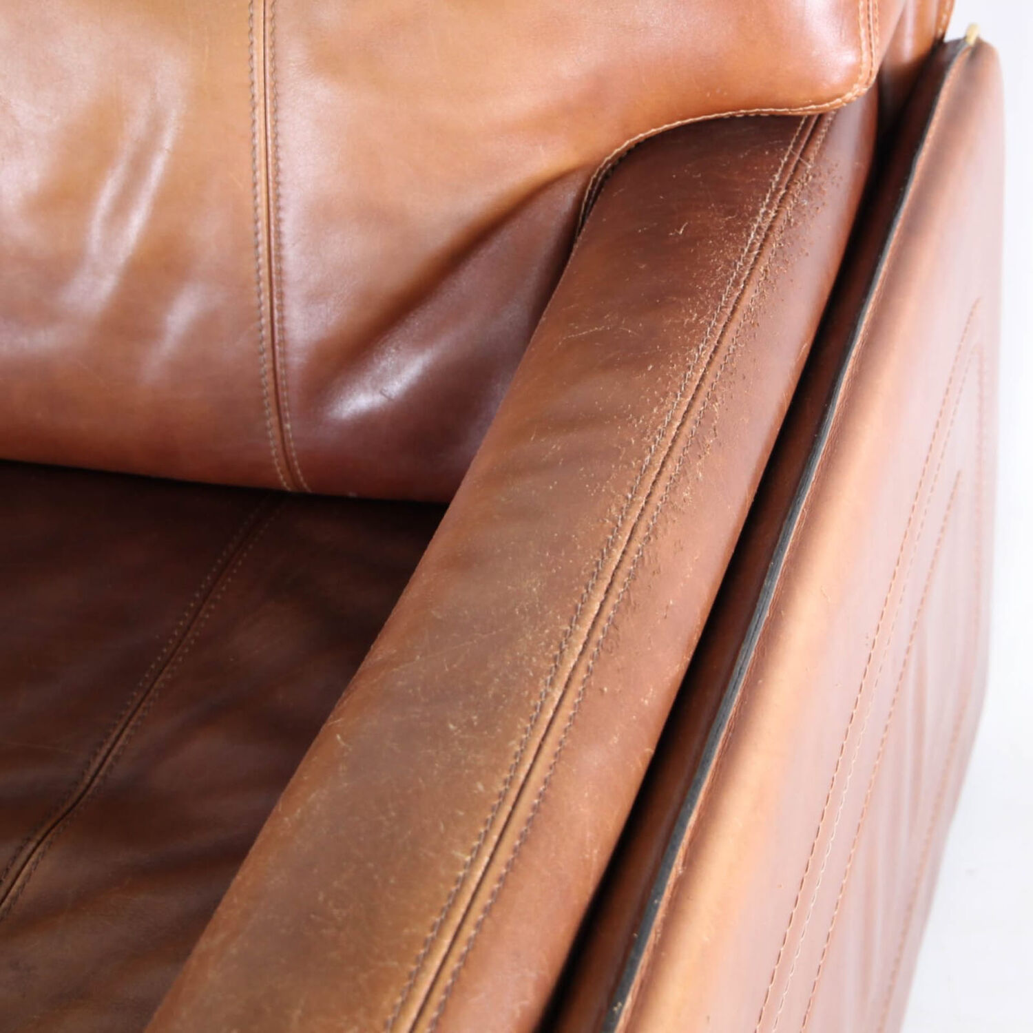 Roche Bobois leather sofa