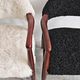 Mid Century Modern armchair in astrakhan lambskin, Yugoslavia 1960s