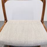 Set of 4 Baumann sled chairs, France circa 1970.