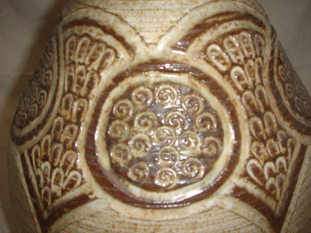 ceramic lamp by Vallauris signed Gérard, 1960