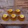 Lot of five cups and saucers Digoin