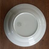 Plat de service en faïence d'Orchies, Moulin des Loups