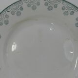 4 flat plates of Digoin and sarreguemines