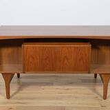 Mid-Century Freestanding teak Desk by Valdemar Mortensen, 1960s