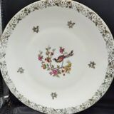 Set of 10 vintage dessert plates Limoges porcelain Bernardaud