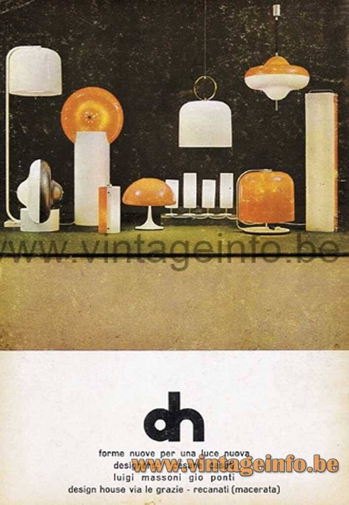 Disco Lamp by Cesare Casati and Emanuele Ponzio published by Guzzini