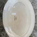 Large floral pattern dish HBC Choisy-le-Roi