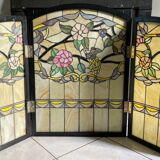 Tiffany-style stained glass firewall