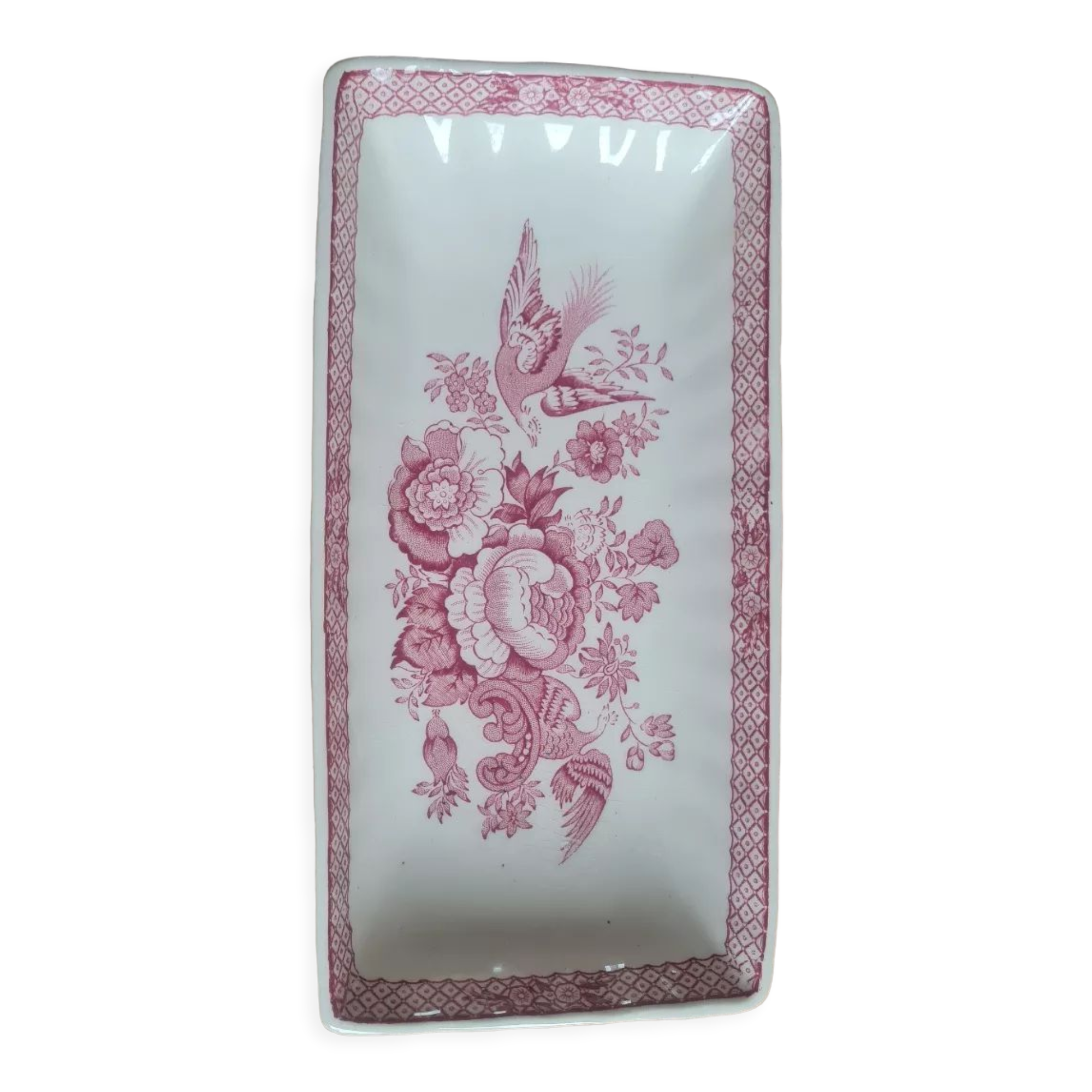 English earthenware serving dish