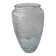 Vase en verre pressé moulé