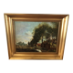 Painting printed on canvas