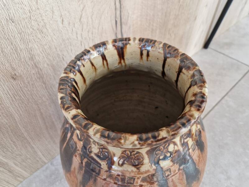 Joseph Talbot (1888-1959) in La Borne - Important stoneware vase