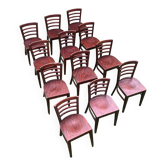 Wooden bistro chairs