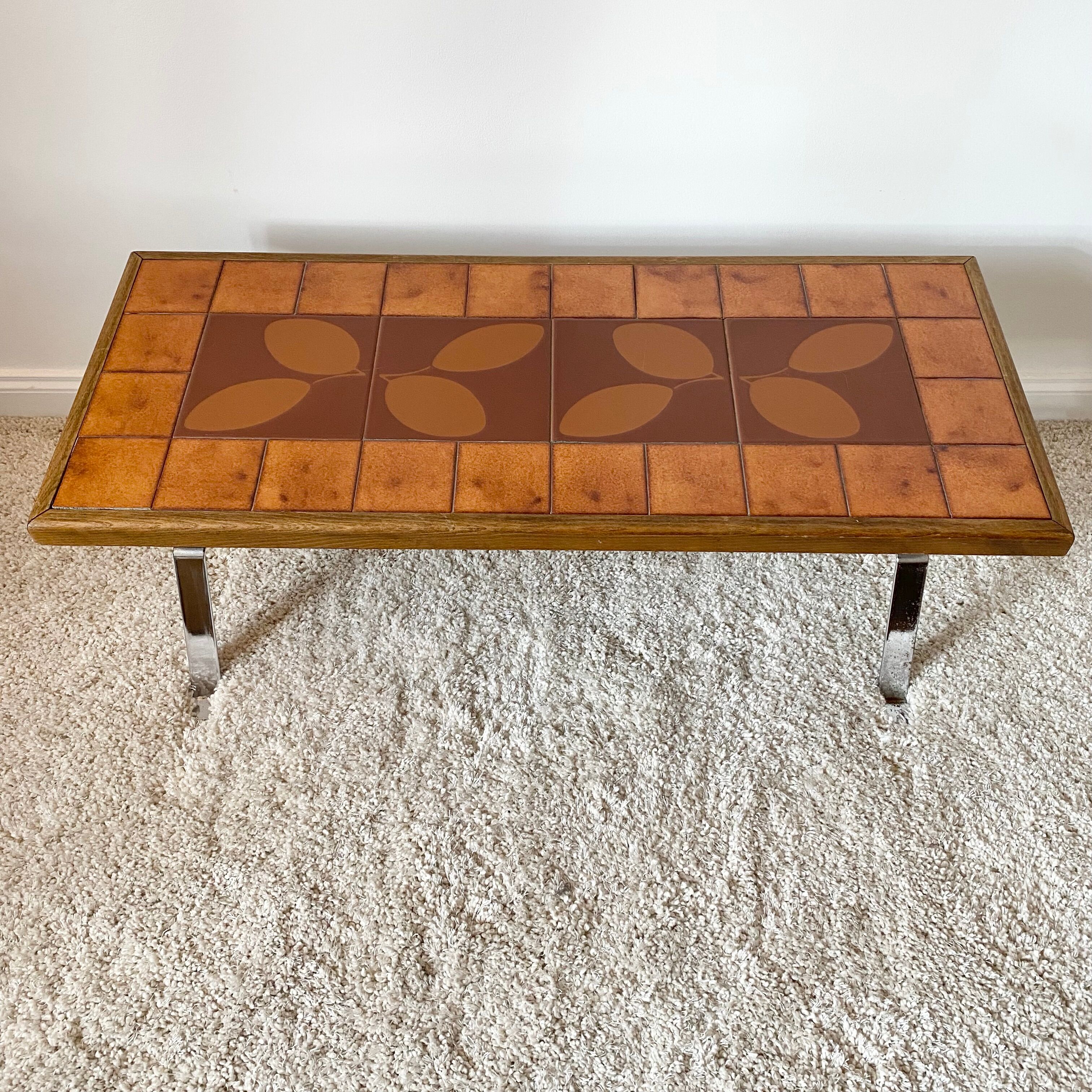 Vintage ceramic coffee table