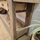 Old carpenter's workbench