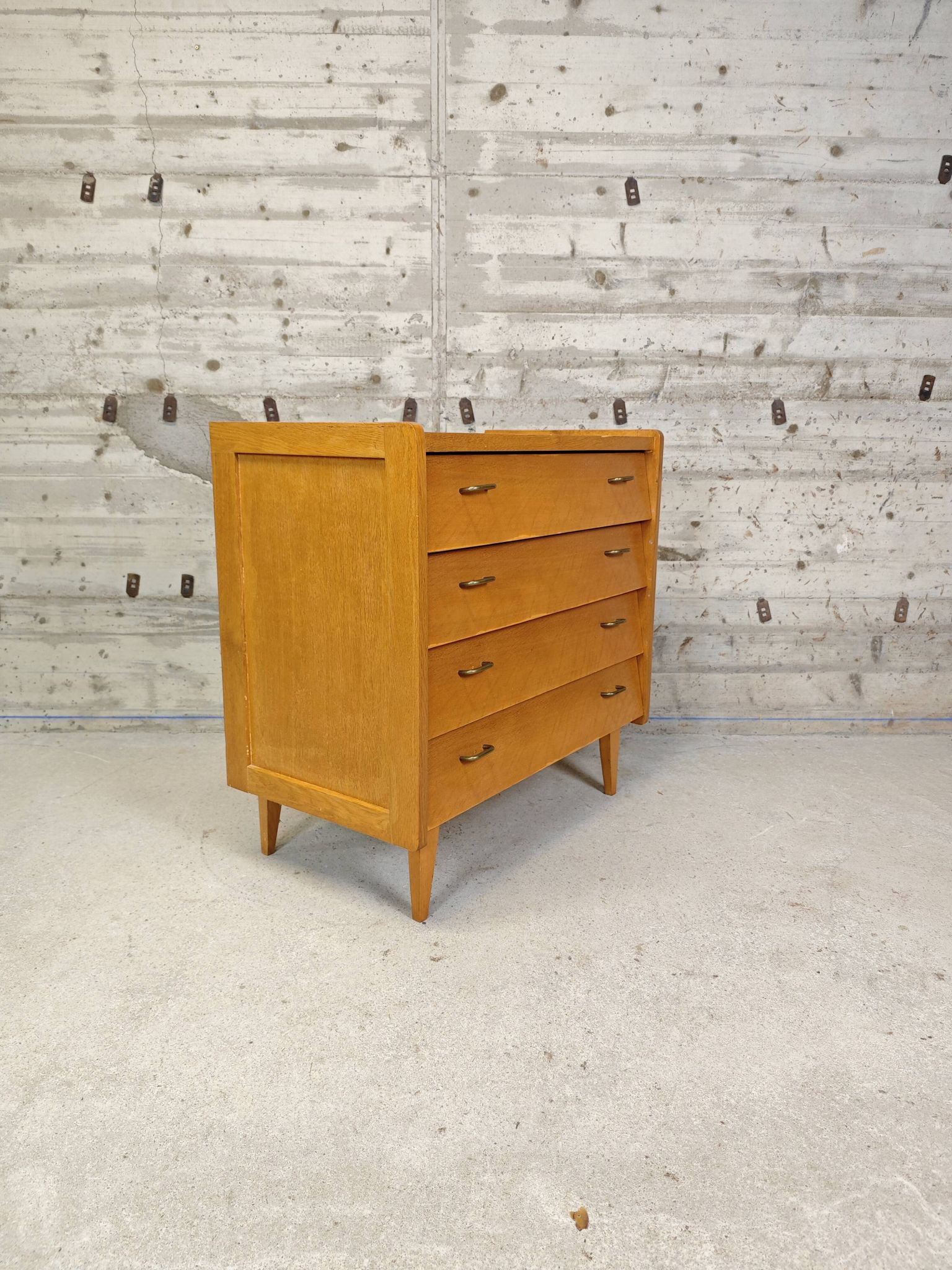 Commode vintage 4 tiroirs